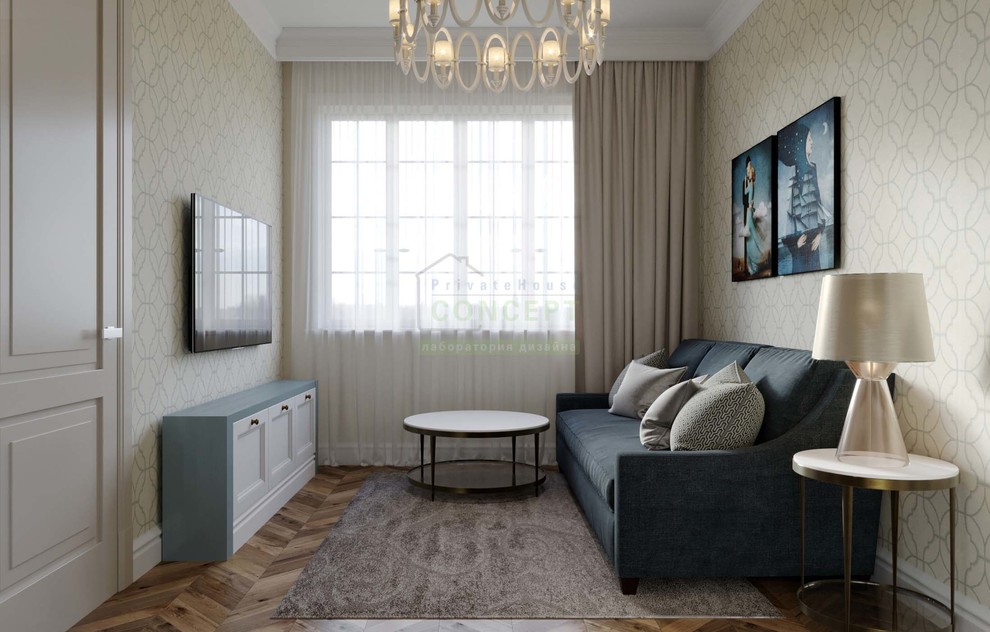 Дом в современной классике 350м2