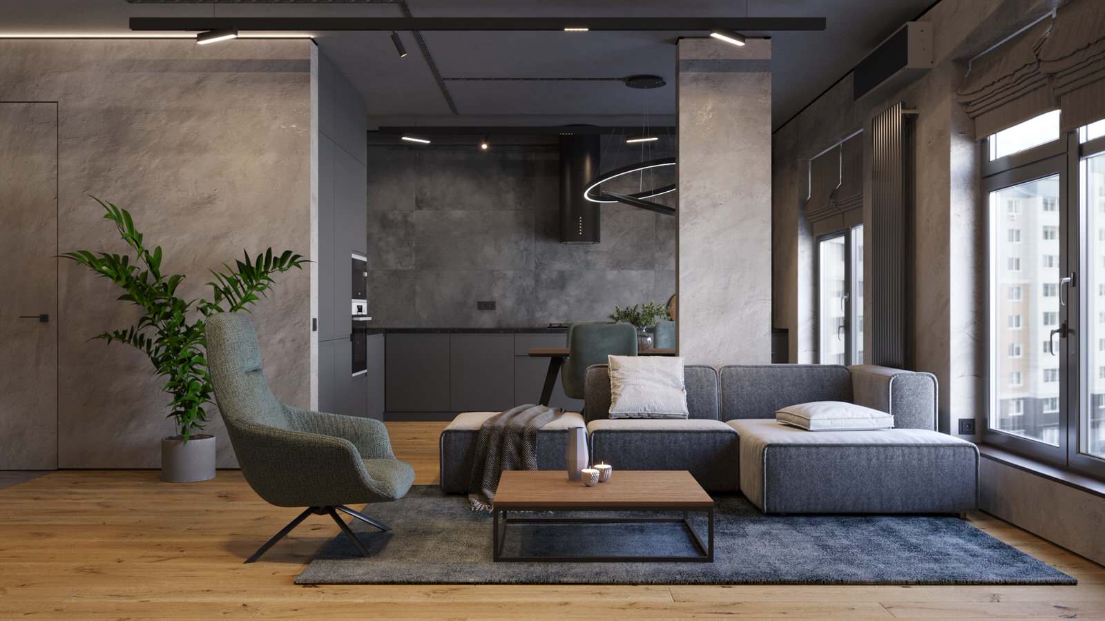 ЖК «Атлант» — квартира холостяка