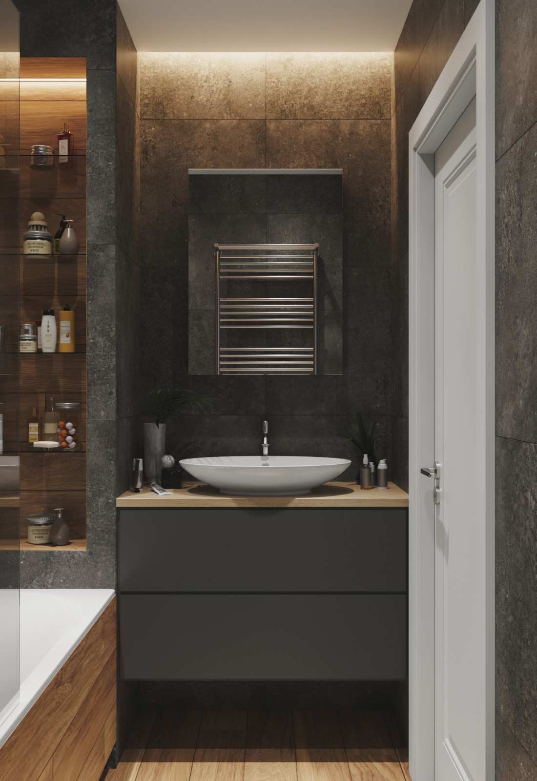 Трехкомнатная квартира в ЖК "Новый Оккервиль"