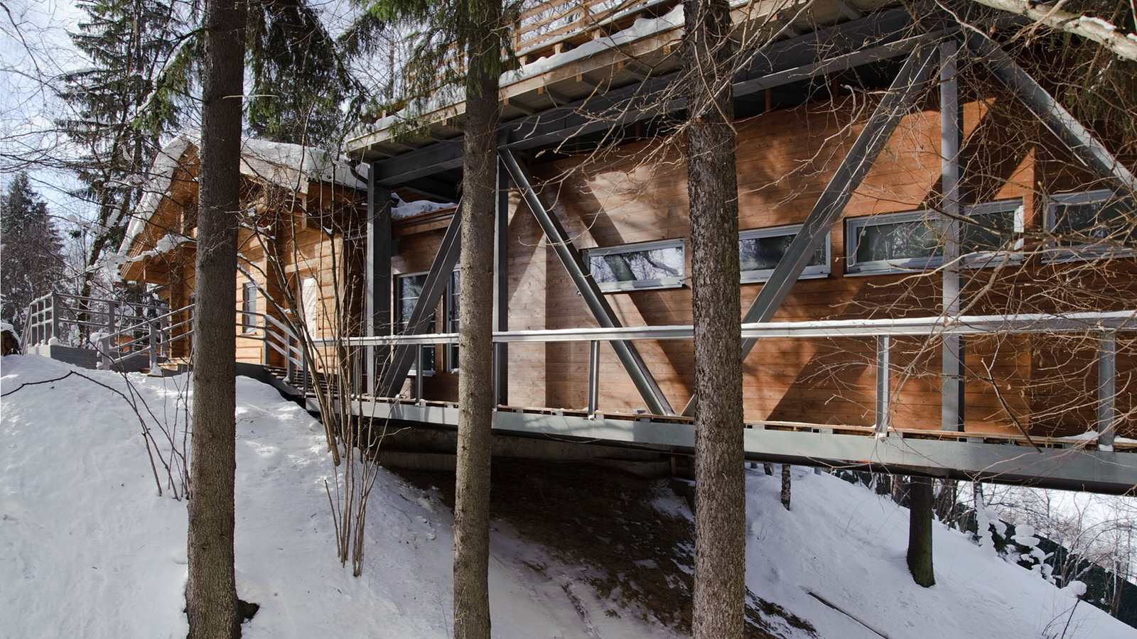 Обложка проекта: Дом-мост Назарьево