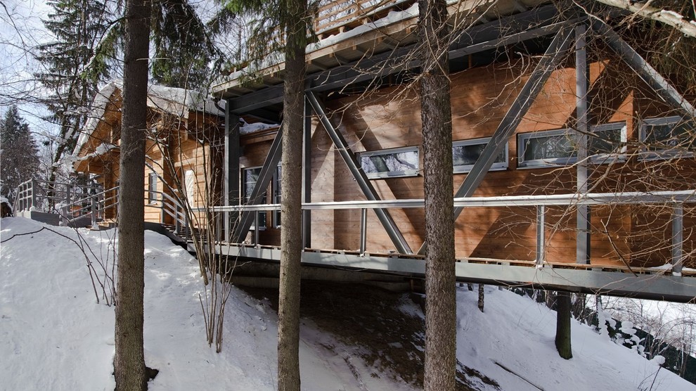 Обложка проекта: Дом-мост Назарьево