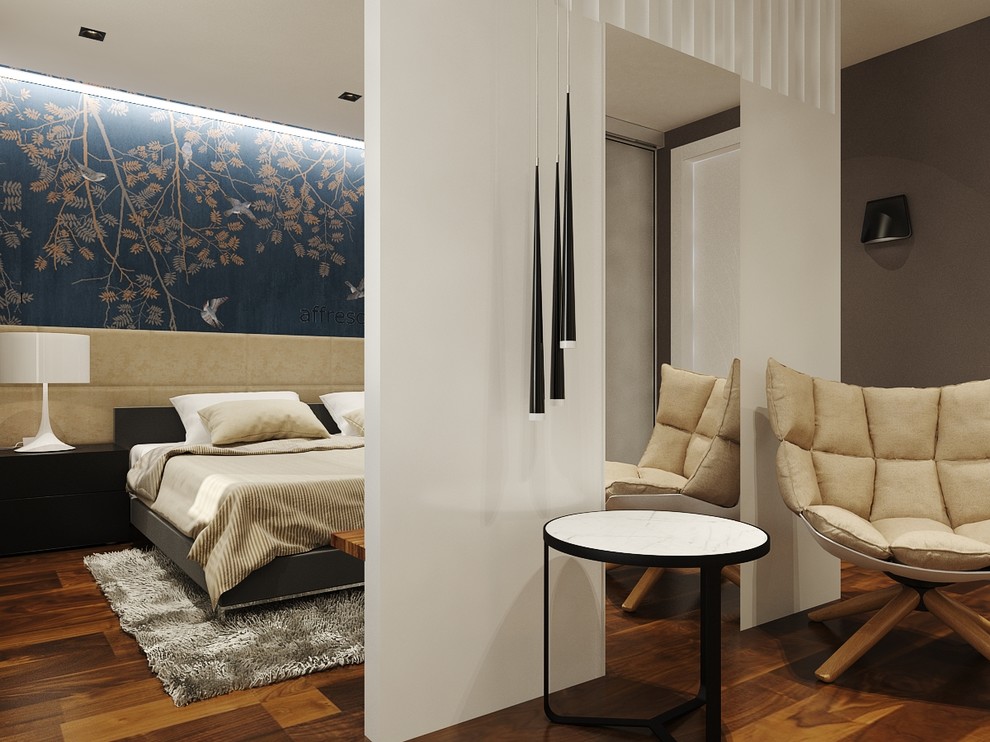 Дизайн интерьера загородного дома, п. Володарский