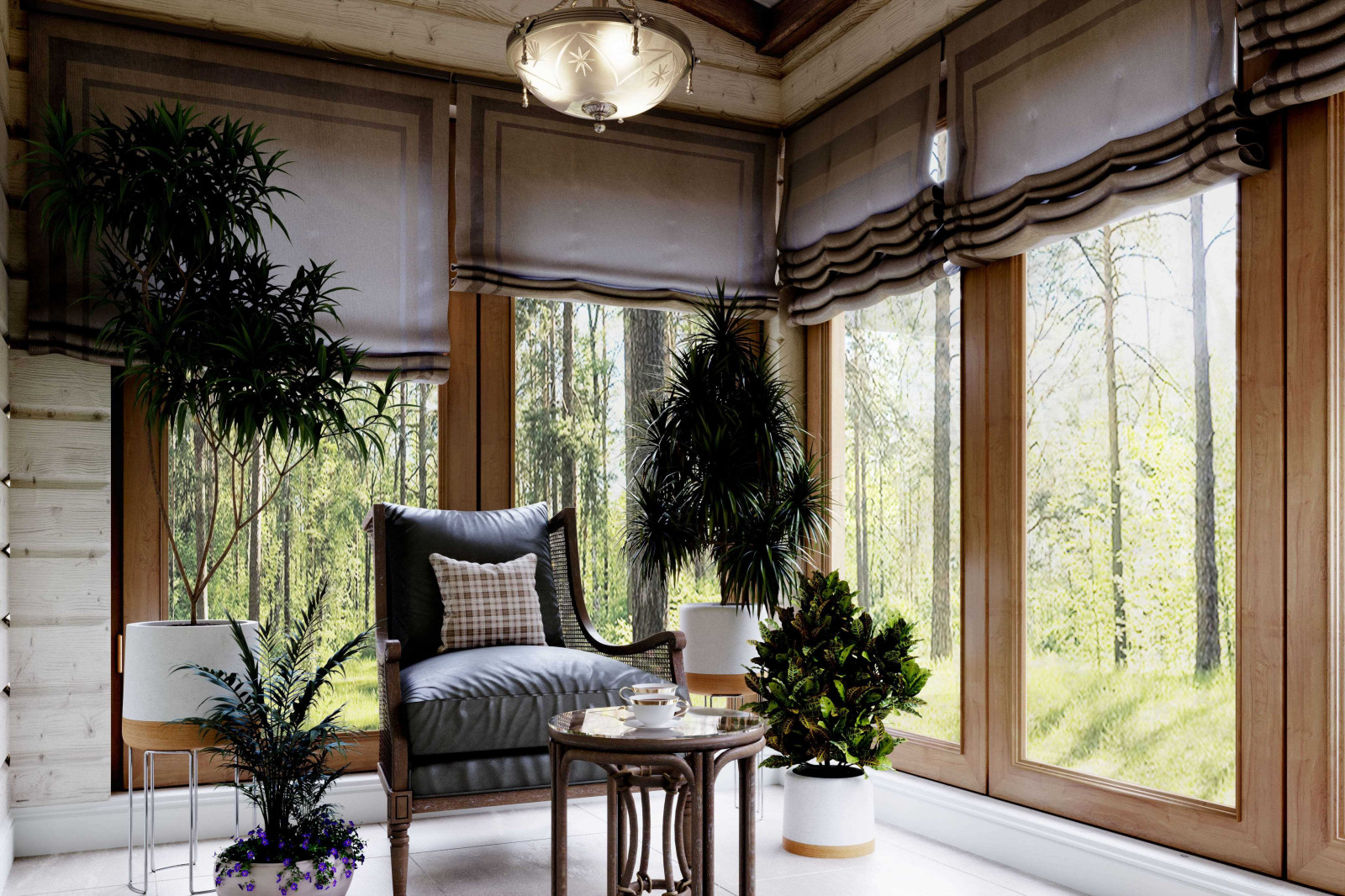 Дизайн и ремонт дома в КП «Смородинка» - Классика на двоих