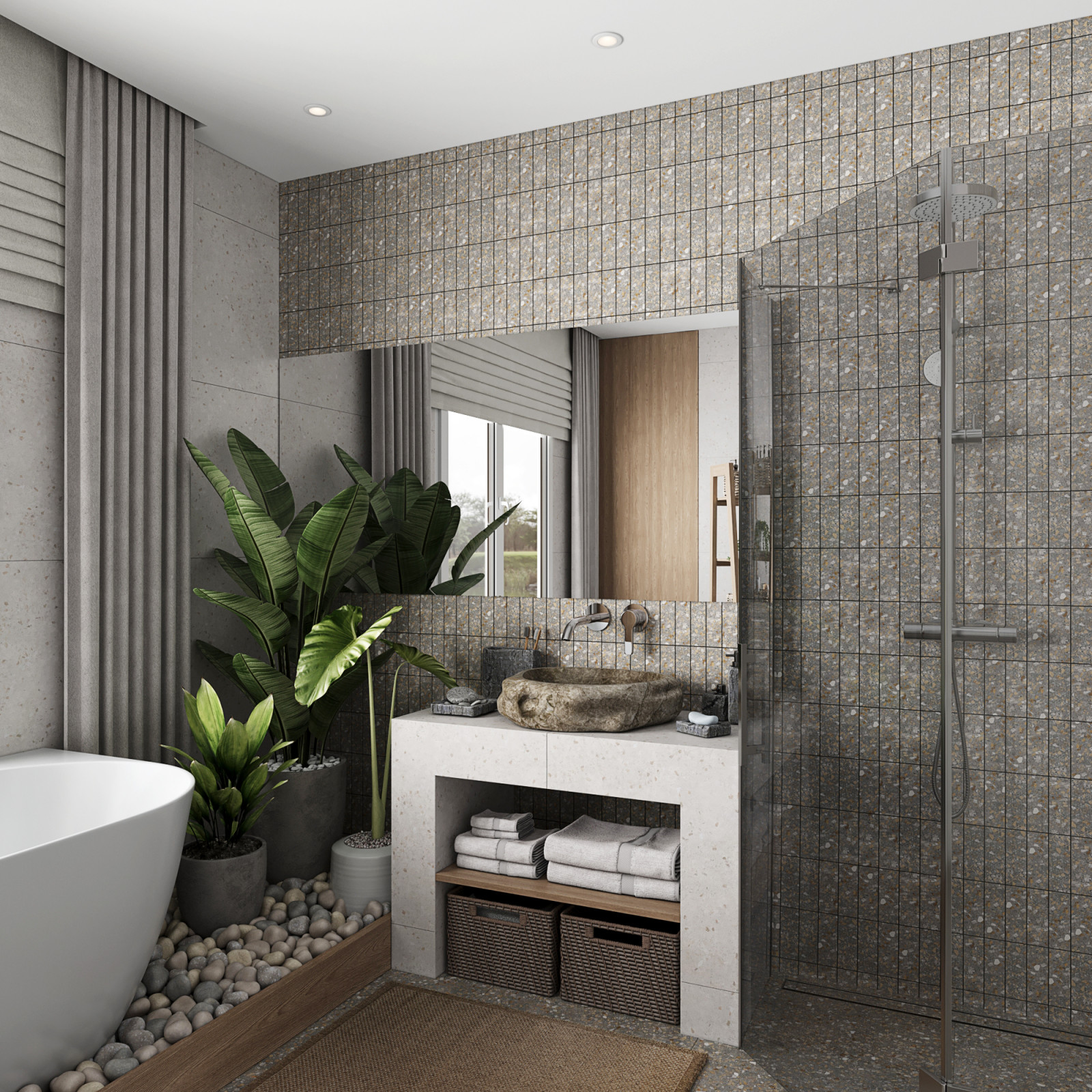 Загородный дом в духе о. Бали