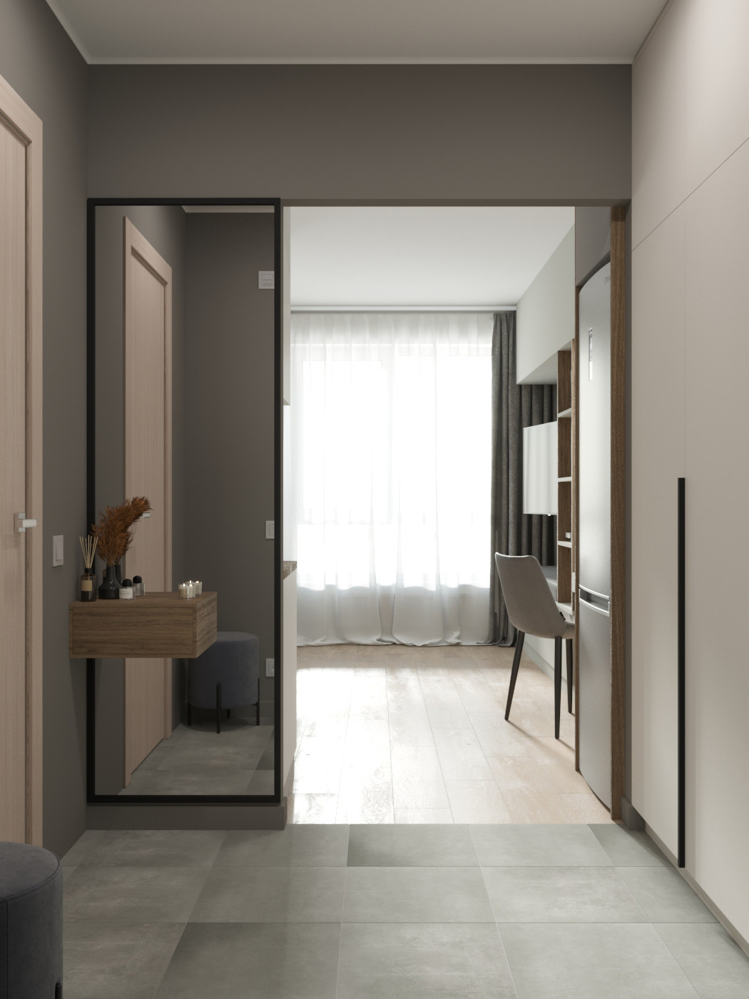 Квартира-студия 25 м² под сдачу в аренду на ул. Крымская