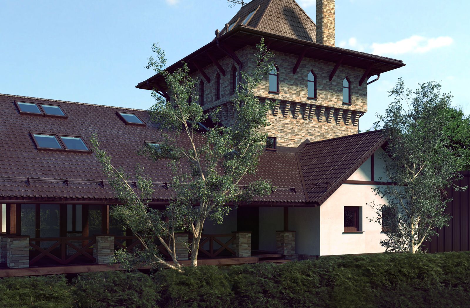 Гостевой дом в стиле прованс