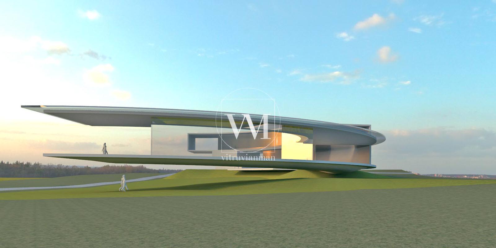 Архитектурная концепция виллы №1