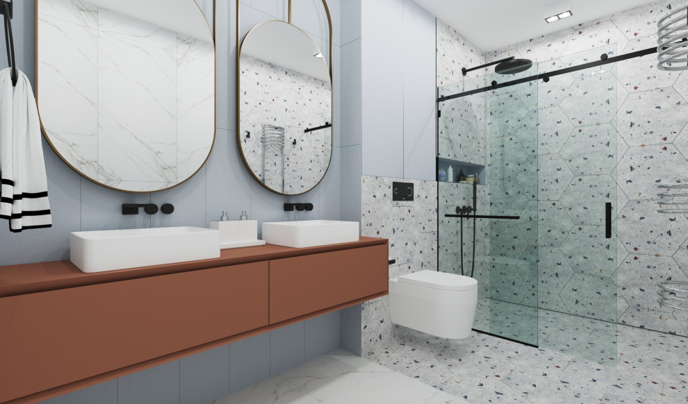 Квартира с яркими акцентами