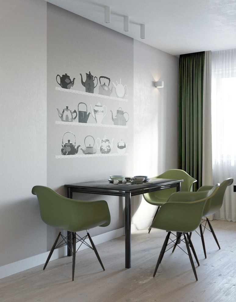 Дизайн кухни в современном стиле, ЖК "Сердце города", Воронеж