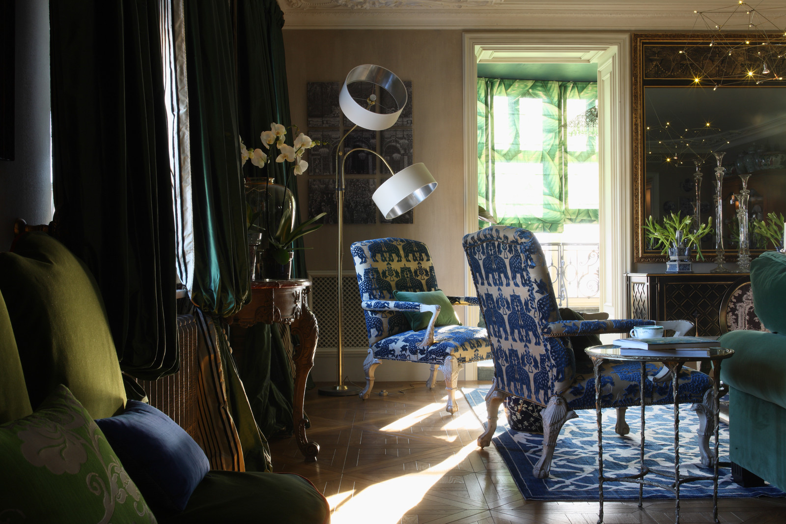 Обложка проекта: Французская  квартира в стиле эклектика