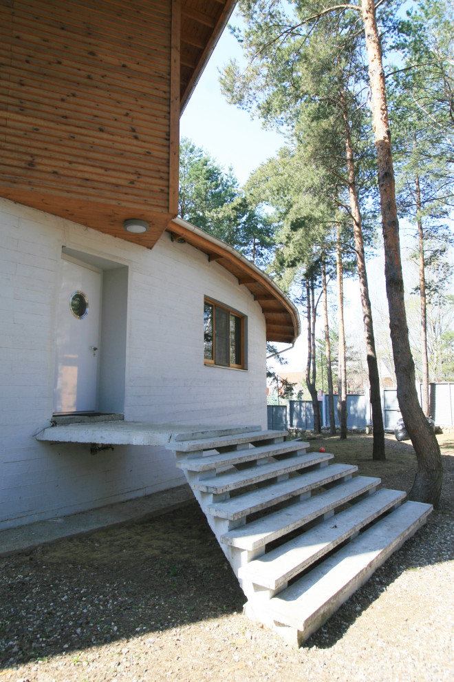 Частный дом по индивидуальному проекту на Рублёво-Успенском шоссе. Подмосковье