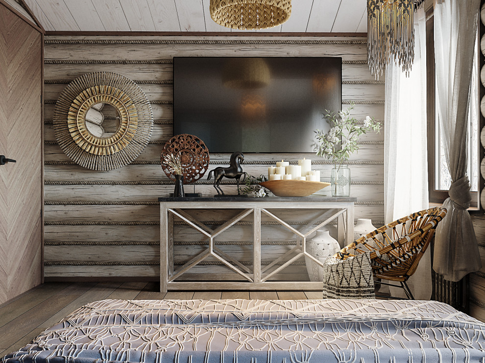 Спальня в стиле Рустик
