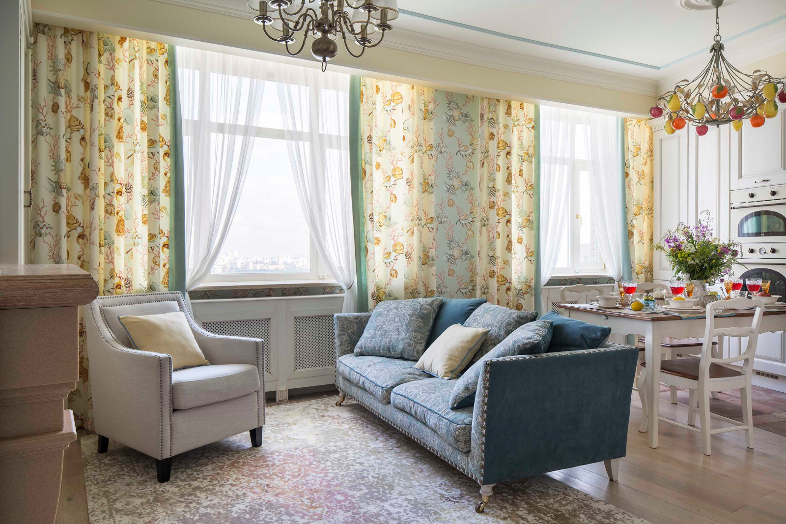 Houzz тур: Прованс с видом на реку для молодой семьи