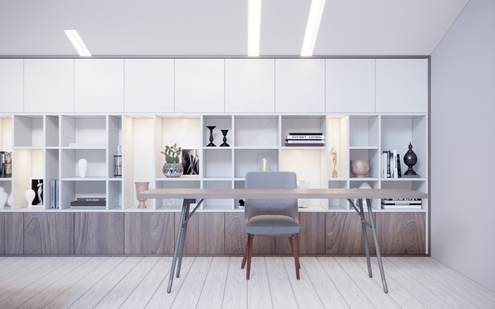 Мансарда. Дизайн-проект таун-хауса в Новогорске