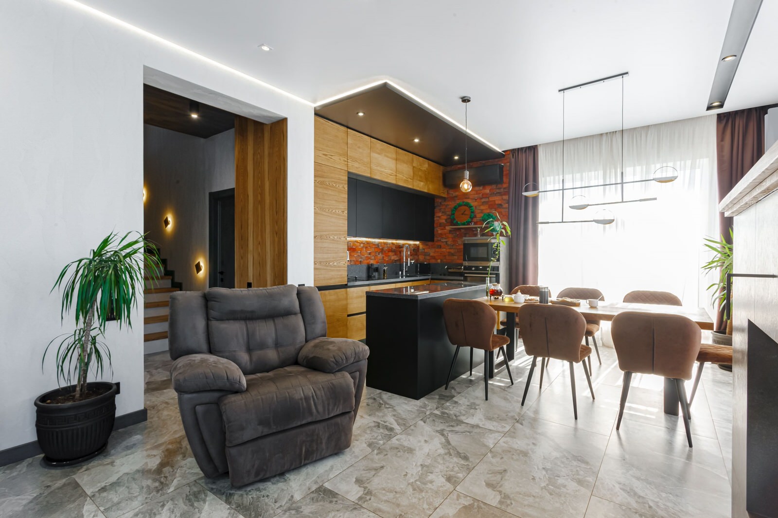 Ремонт кухни-гостиной