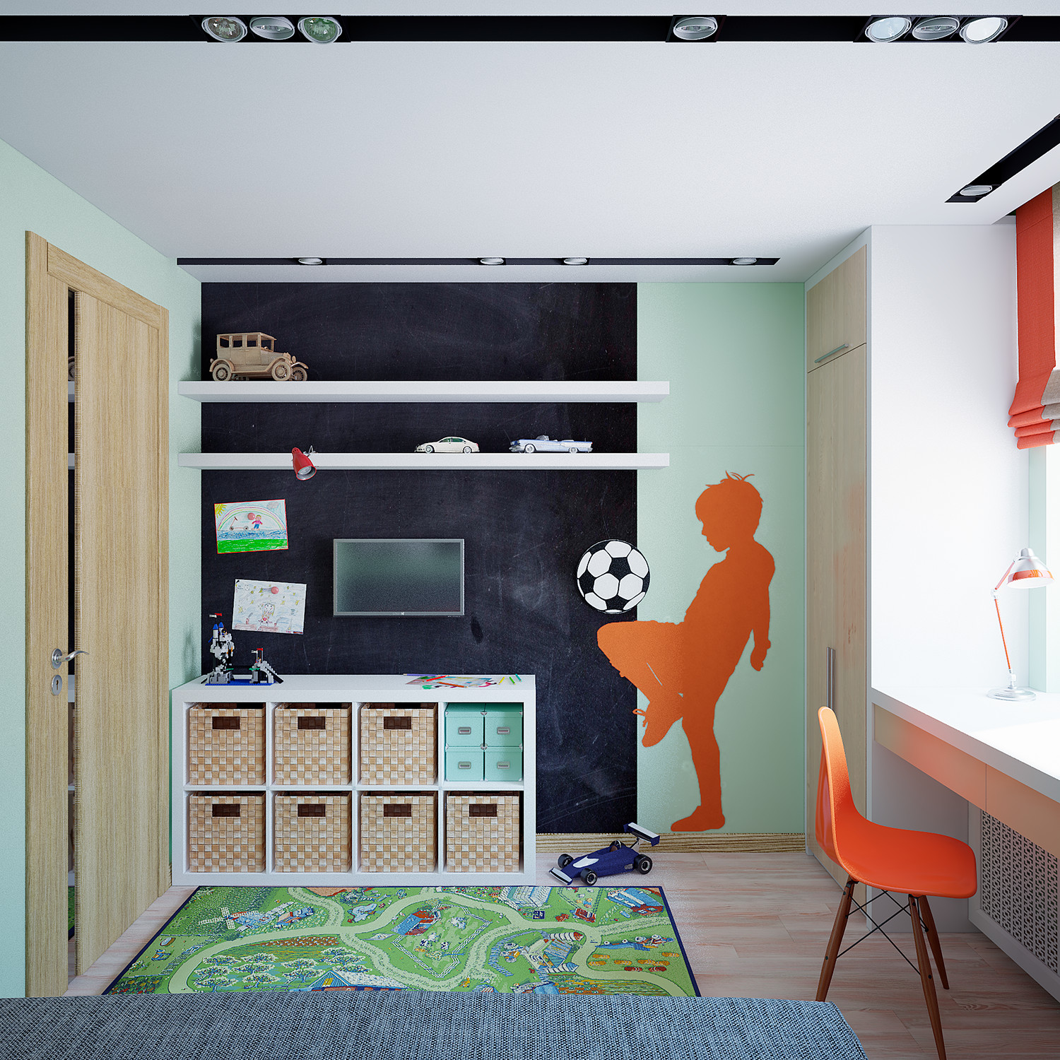 Обложка проекта: Детская для юного футболиста