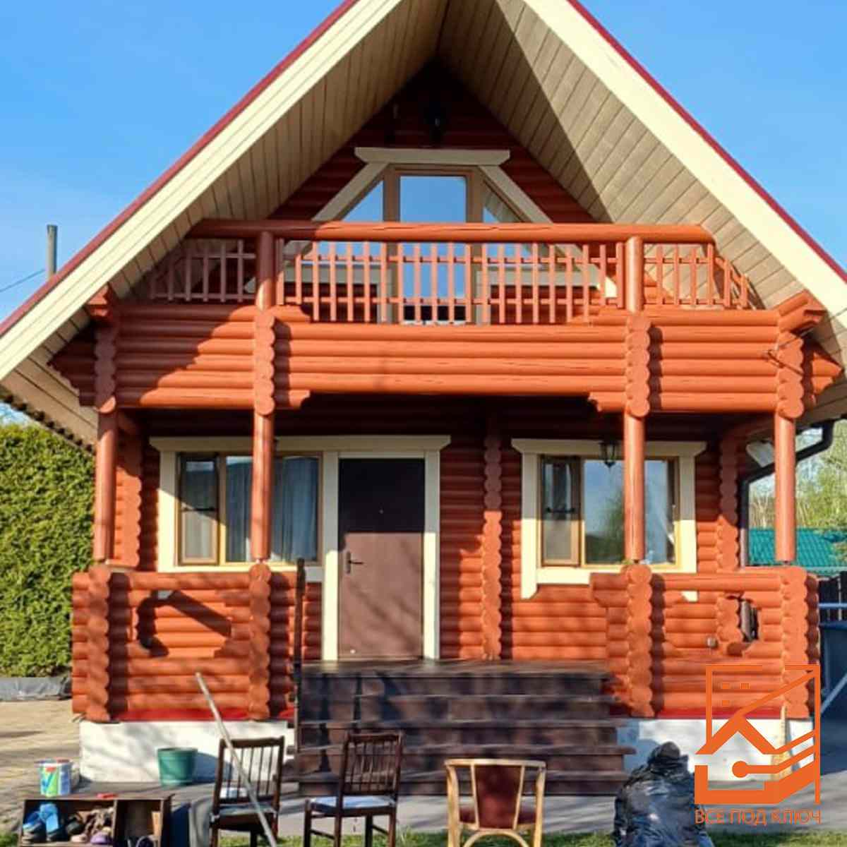 Обложка проекта: Покраска дома №11