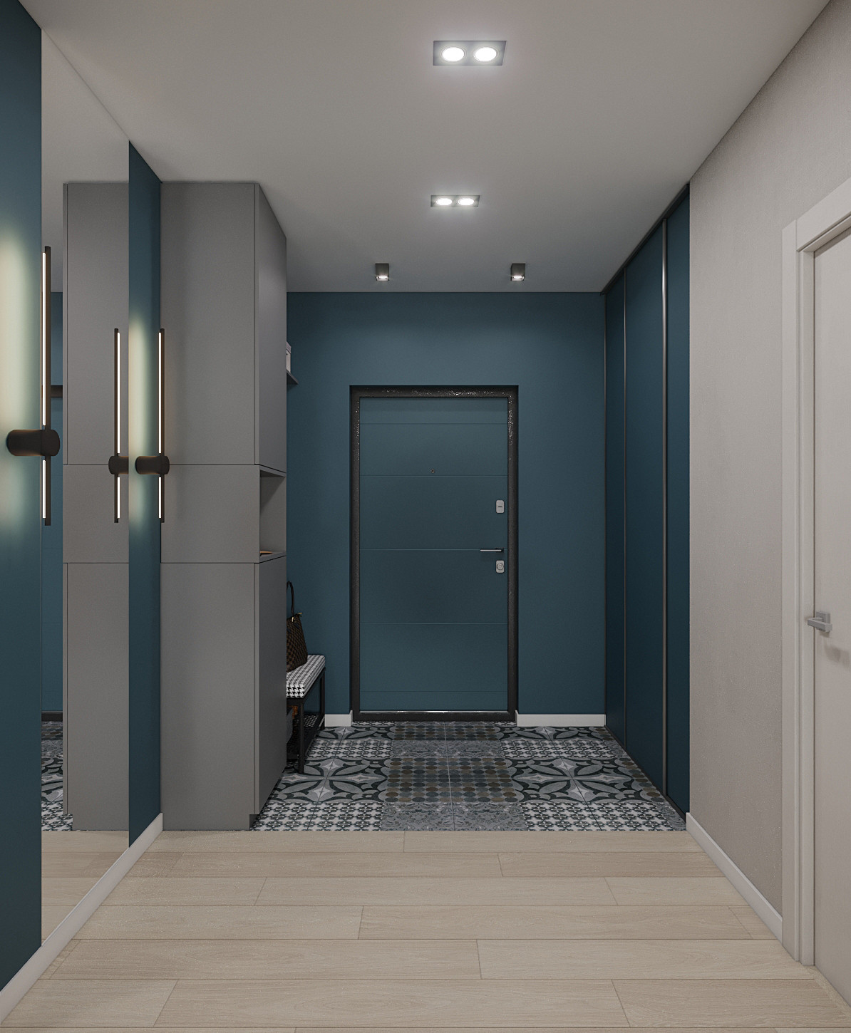 Прихожая в современном стиле