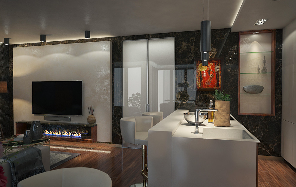 Дизайн интерьера жилого дома в г,Прага