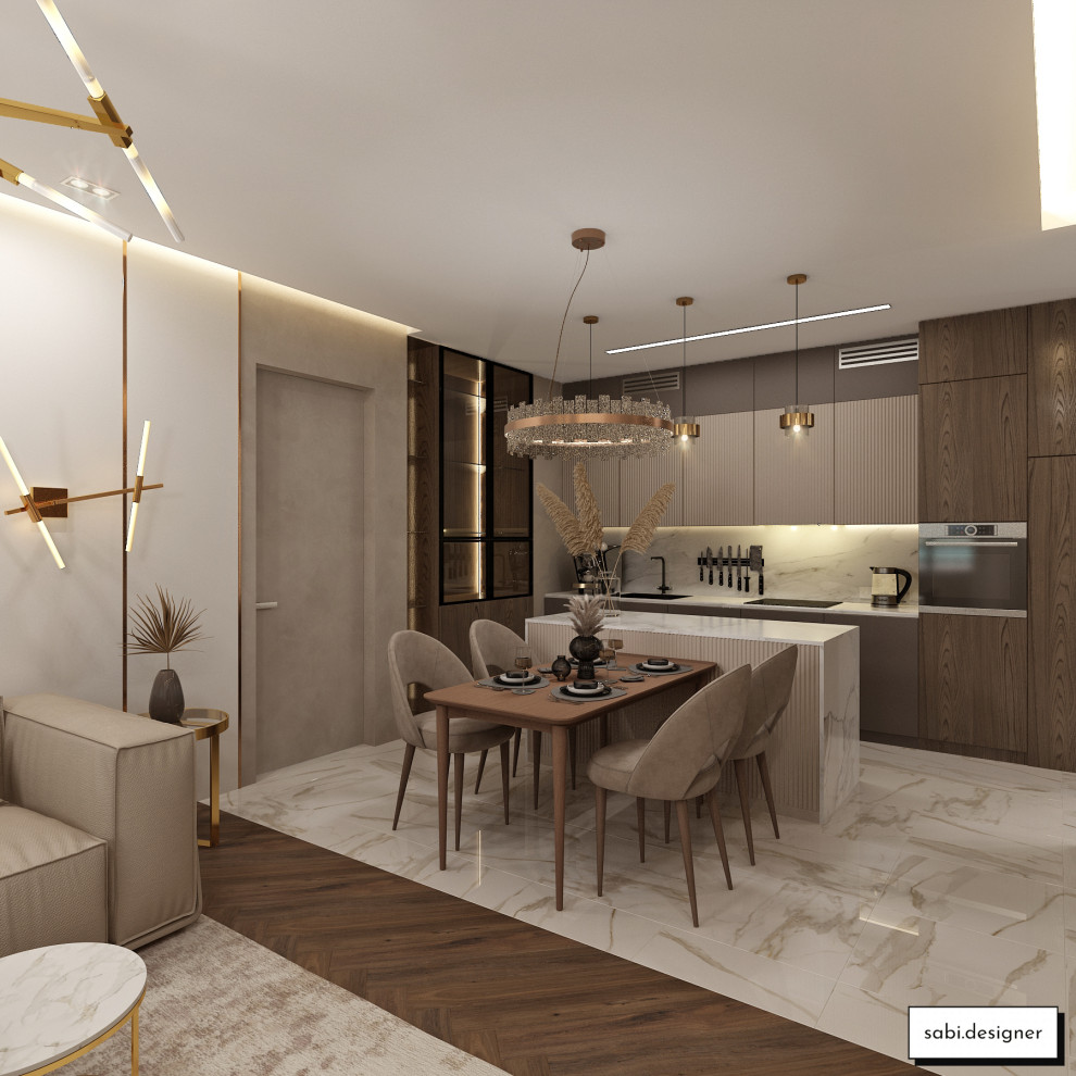 НЕОКЛАССИЧЕСКАЯ КВАРТИРА ЖК ТРИКОЛОР 110 М КВ