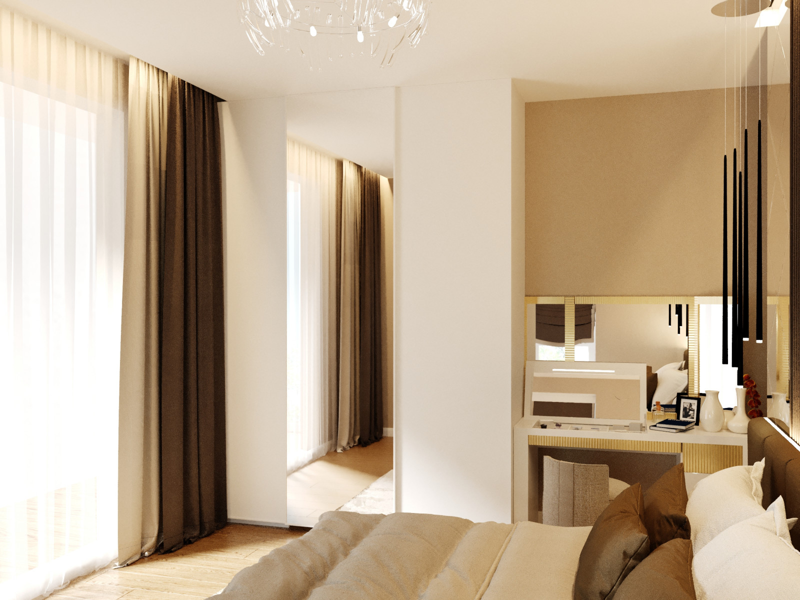 Дизайн-проект квартиры в ЖК Скандинавия