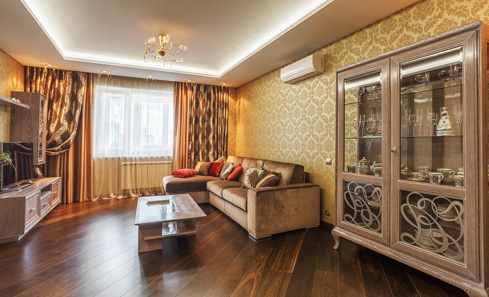 Уютная квартира в теплых тонах