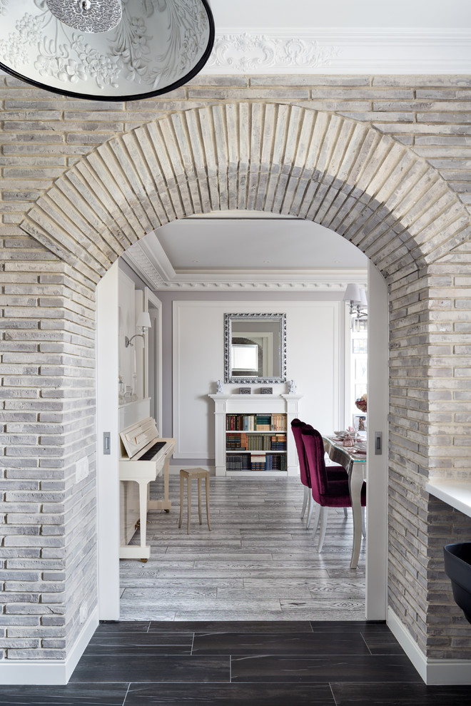 Вид из кухни в гостиную - квартира для Irina Saltykova - рукописи не горят