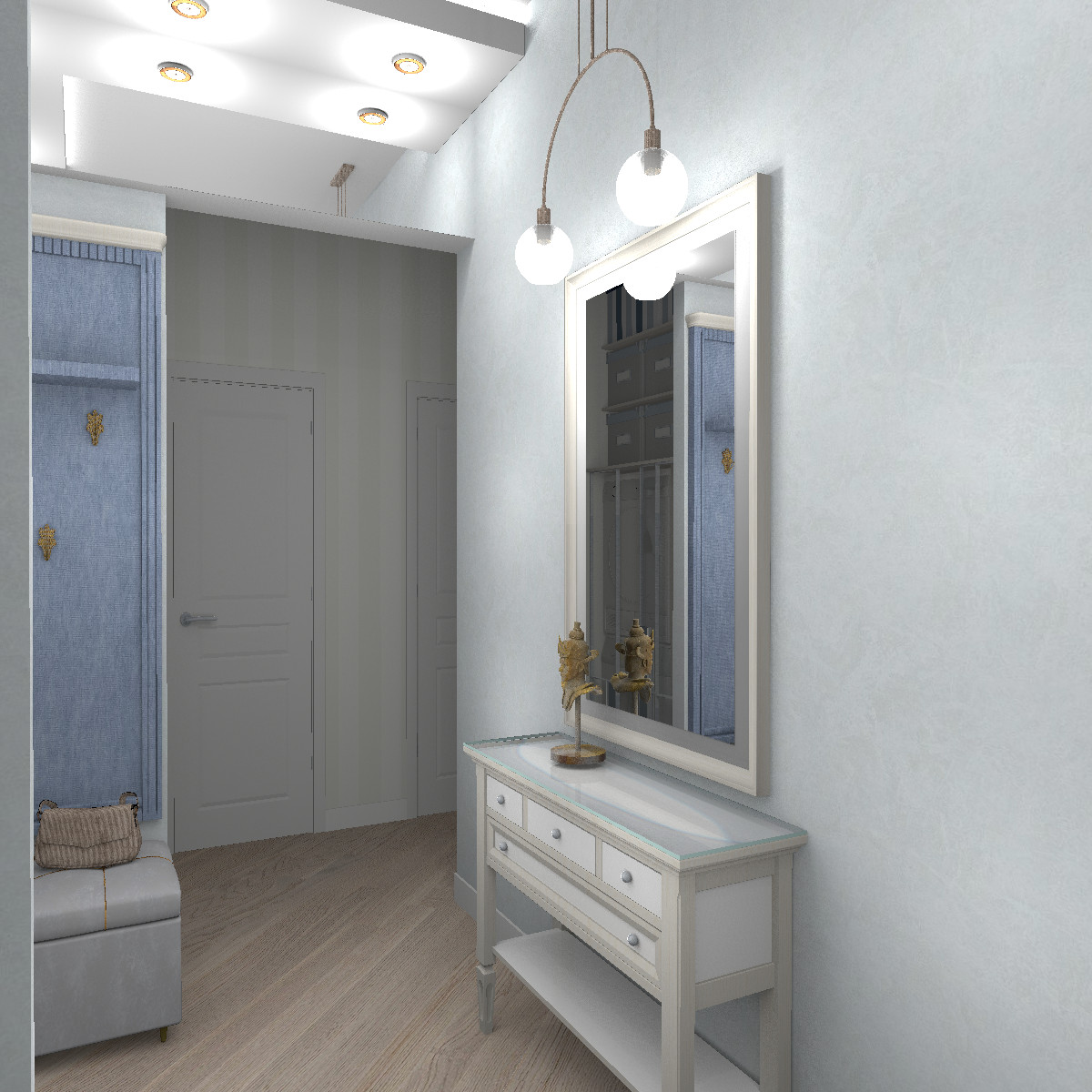 Переделка двухкомнатной квартиры на Большой Марьинской