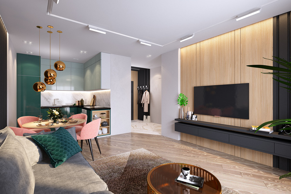 Квартира с фламинго в ЖК Современник