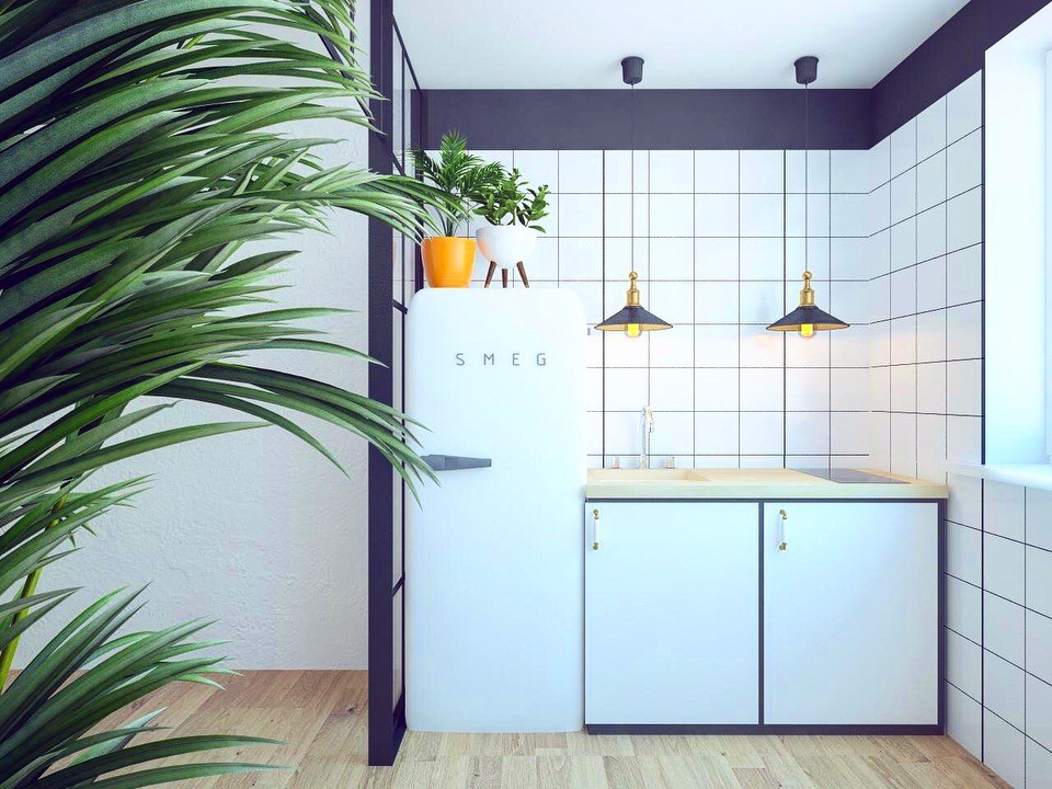 Обложка проекта: сканди квартира