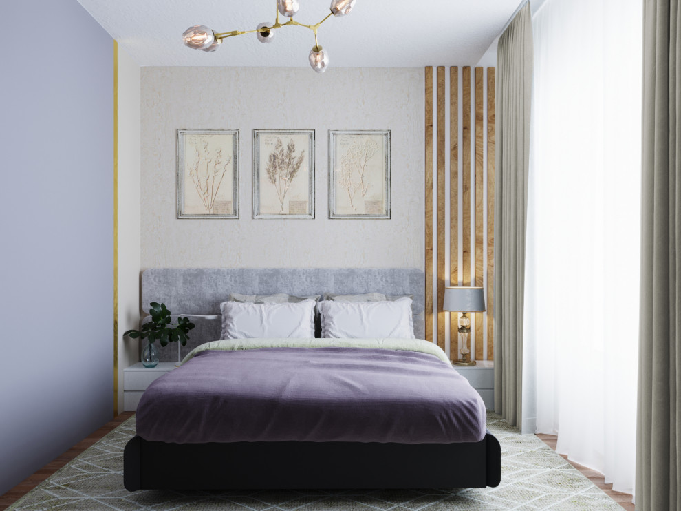 Обложка проекта: Спальня в светлых тонах