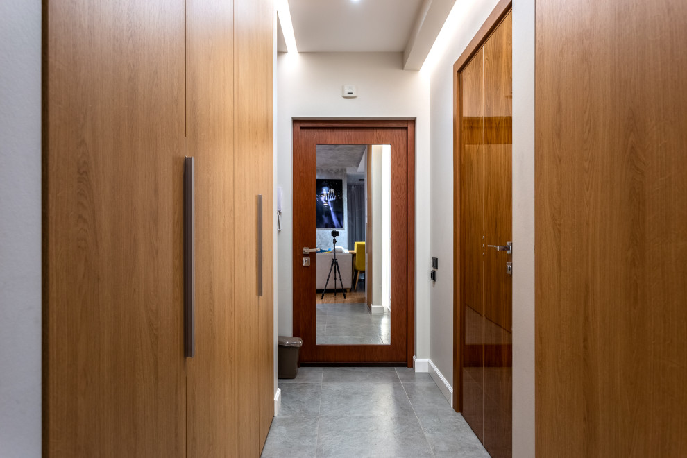 Проект Однокомнатной Квартиры в современном стиле 45кв.м.