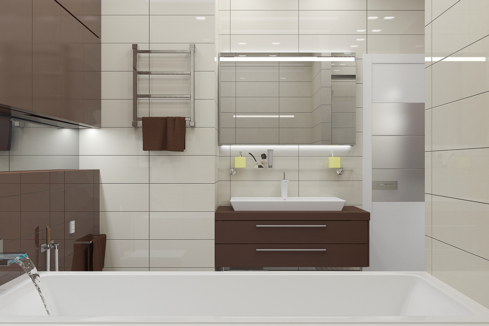 Дизайн интерьера (Техно в минимализме)