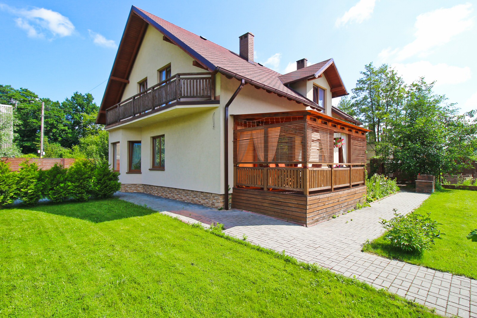 Уютный дом для большой семьи