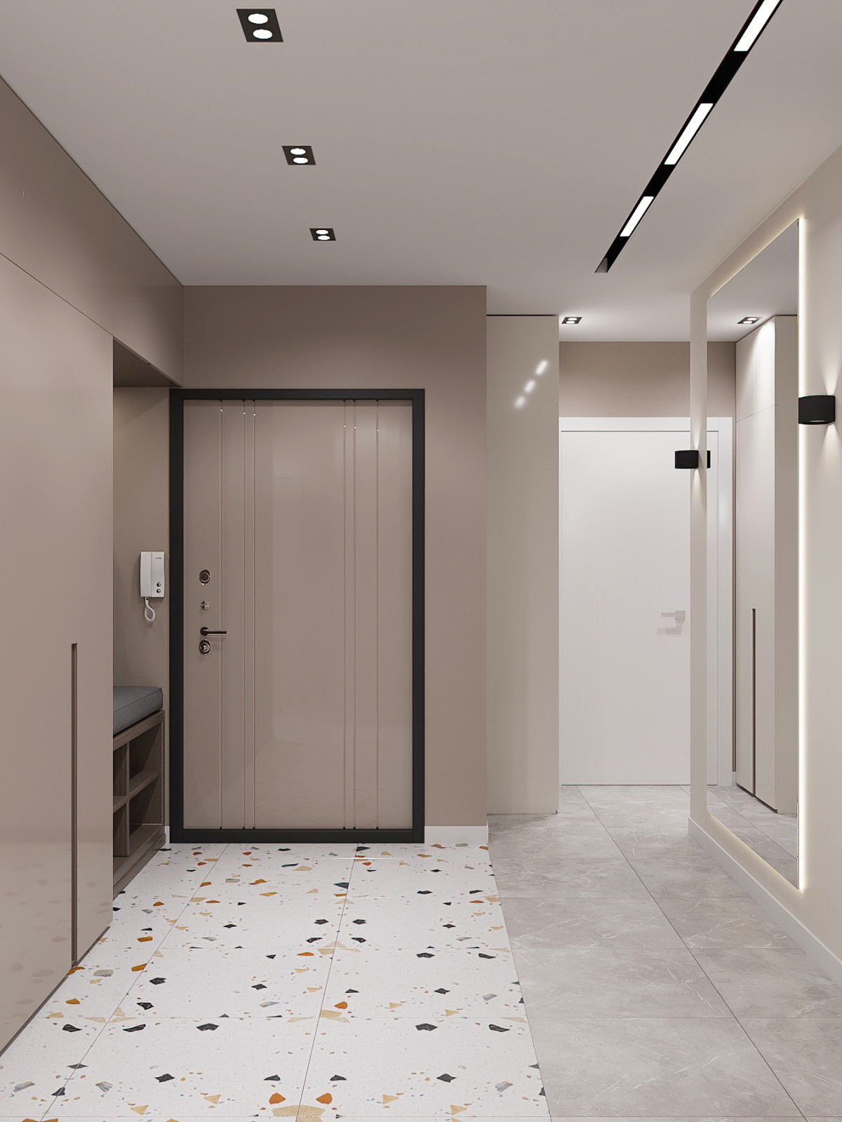 ЖК Новое Купчино, 105м.кв. Современный стиль