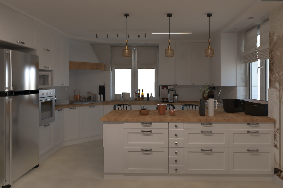 сложная геометрия комнаты