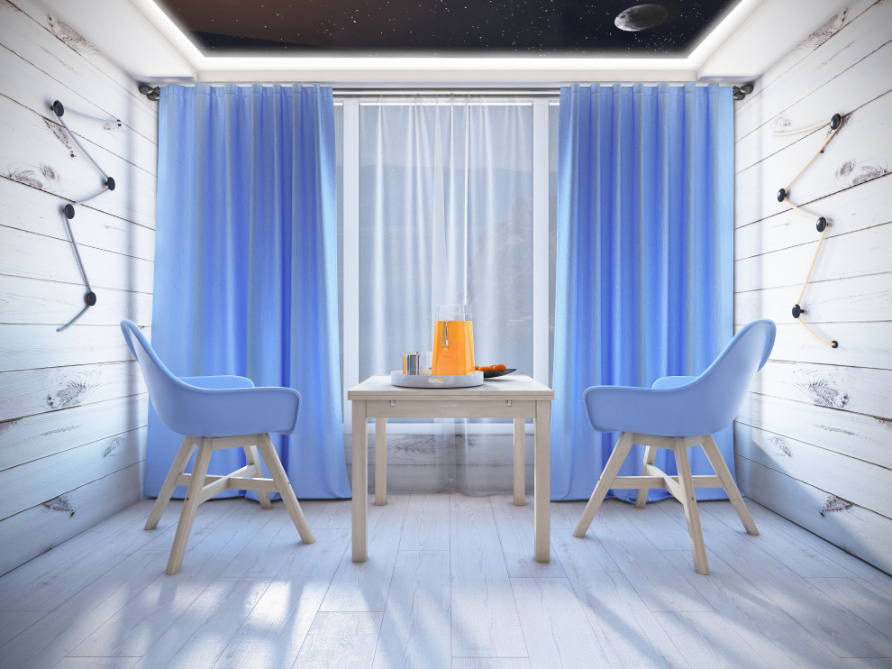 Обложка проекта: Номер в стиле «Космос»