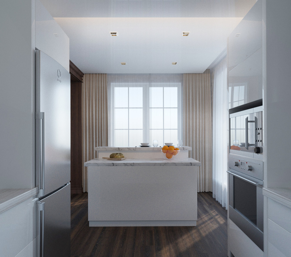 Коттедж в современном стиле с элементом американской классики