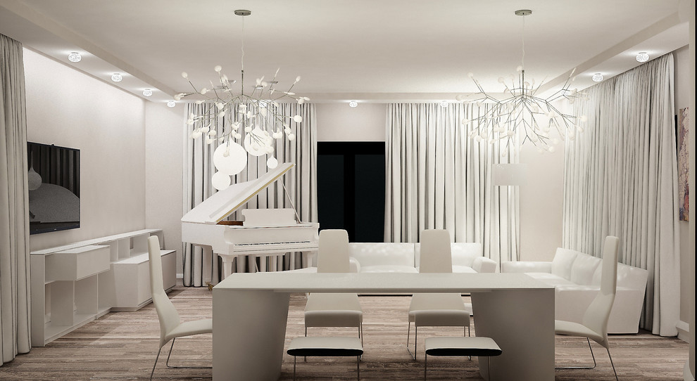 Гостиная с роялем