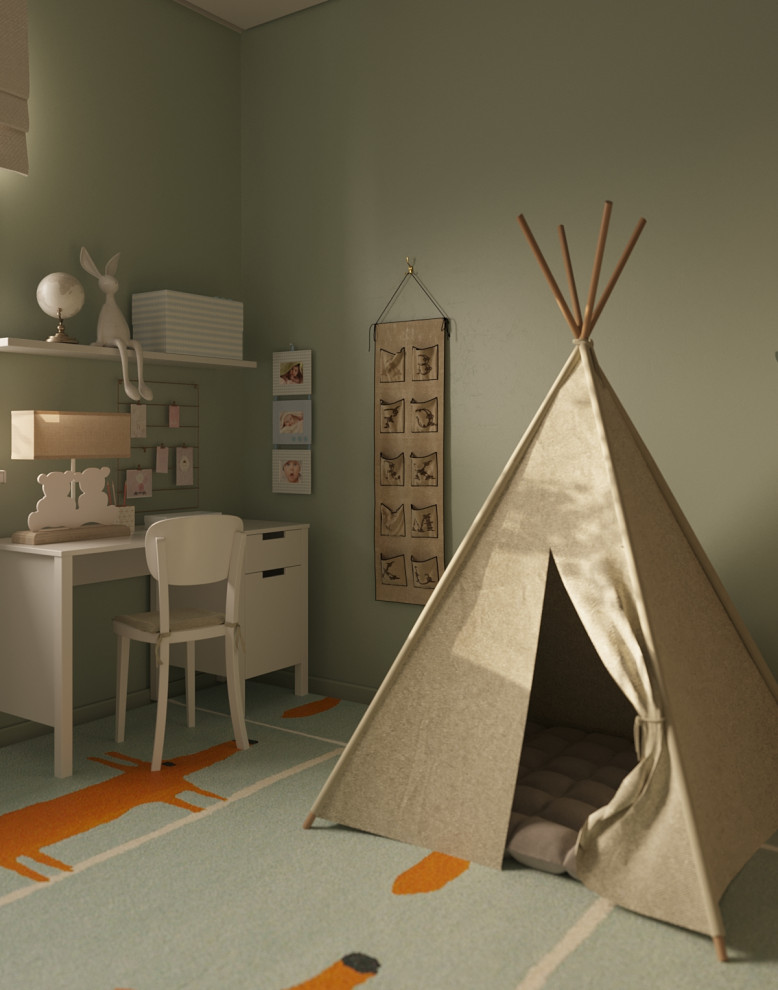 Детская в современном стиле, 15 м