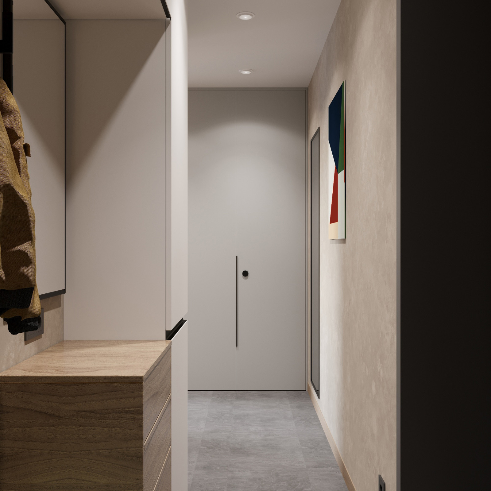 Дизайн проект квартиры , площадью 36 кв.м