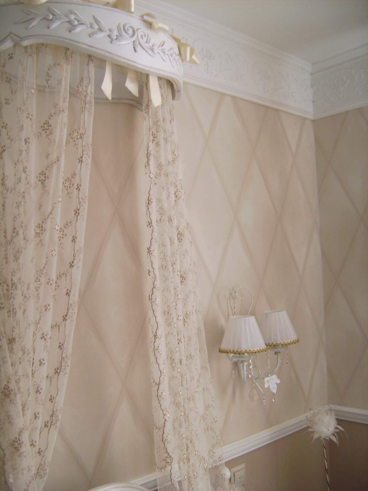 Декорирование детской в стиле "Прованс"