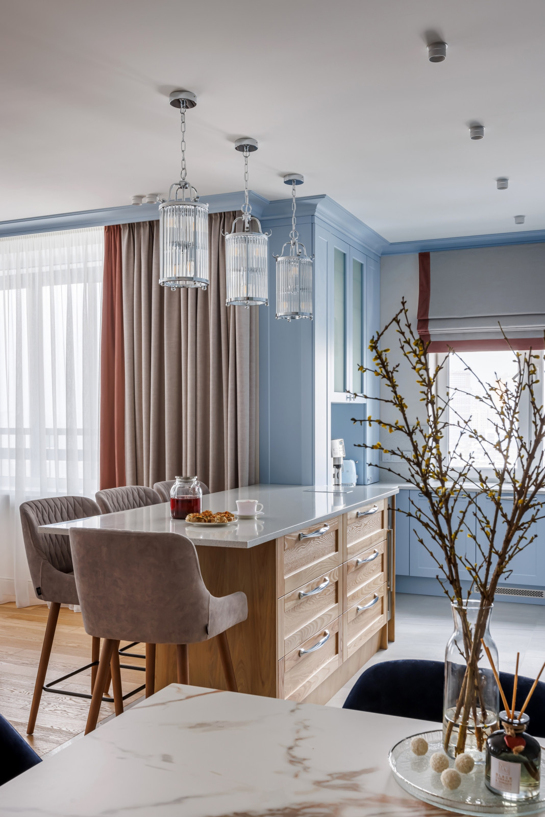 Квартира с видом на ботанический сад