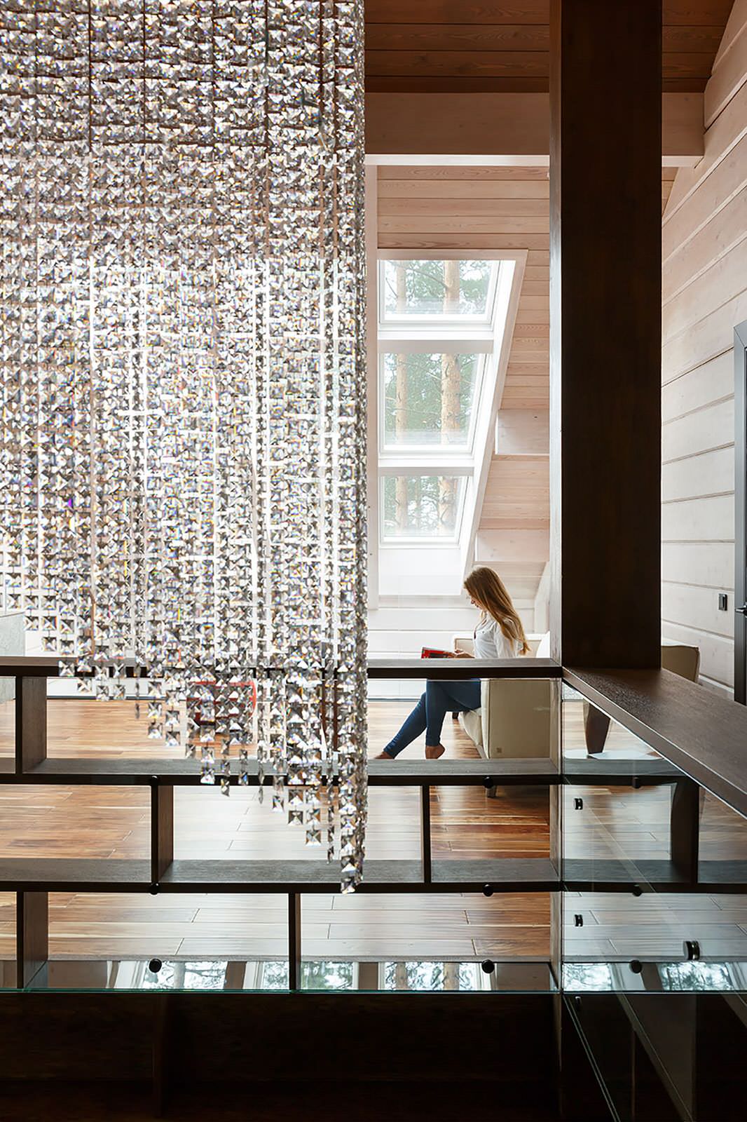 Загородный дом в Рощино. Фотографии.