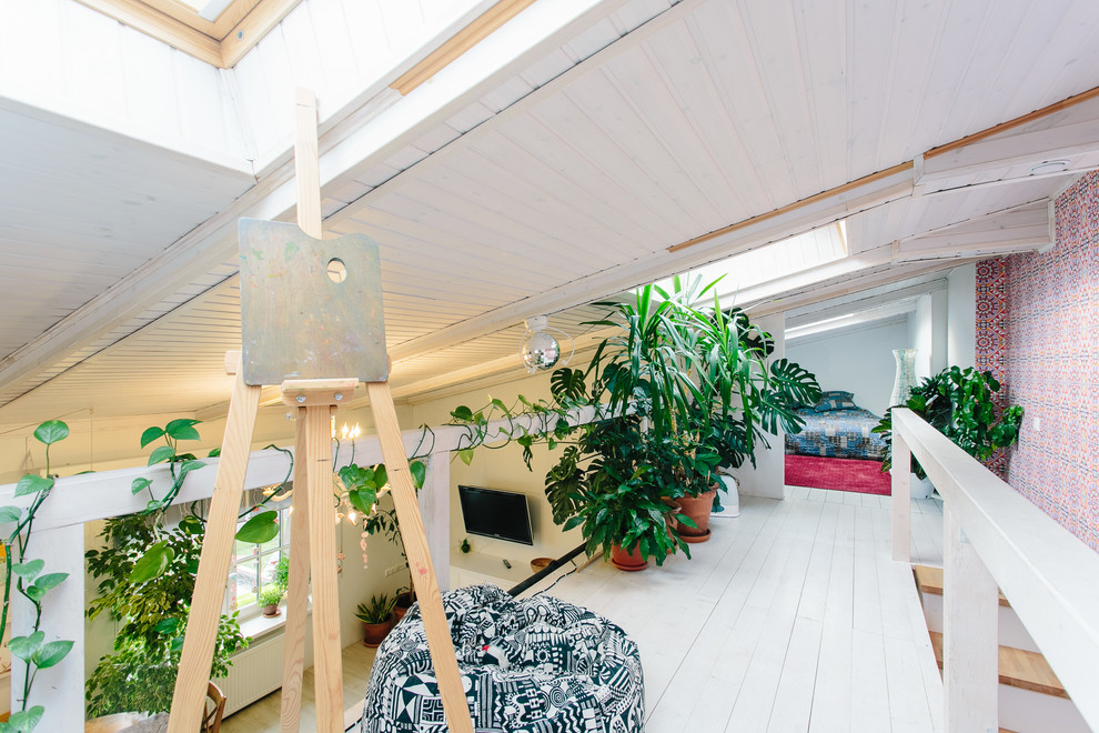 В гостях: Мансарда со стихийным ремонтом