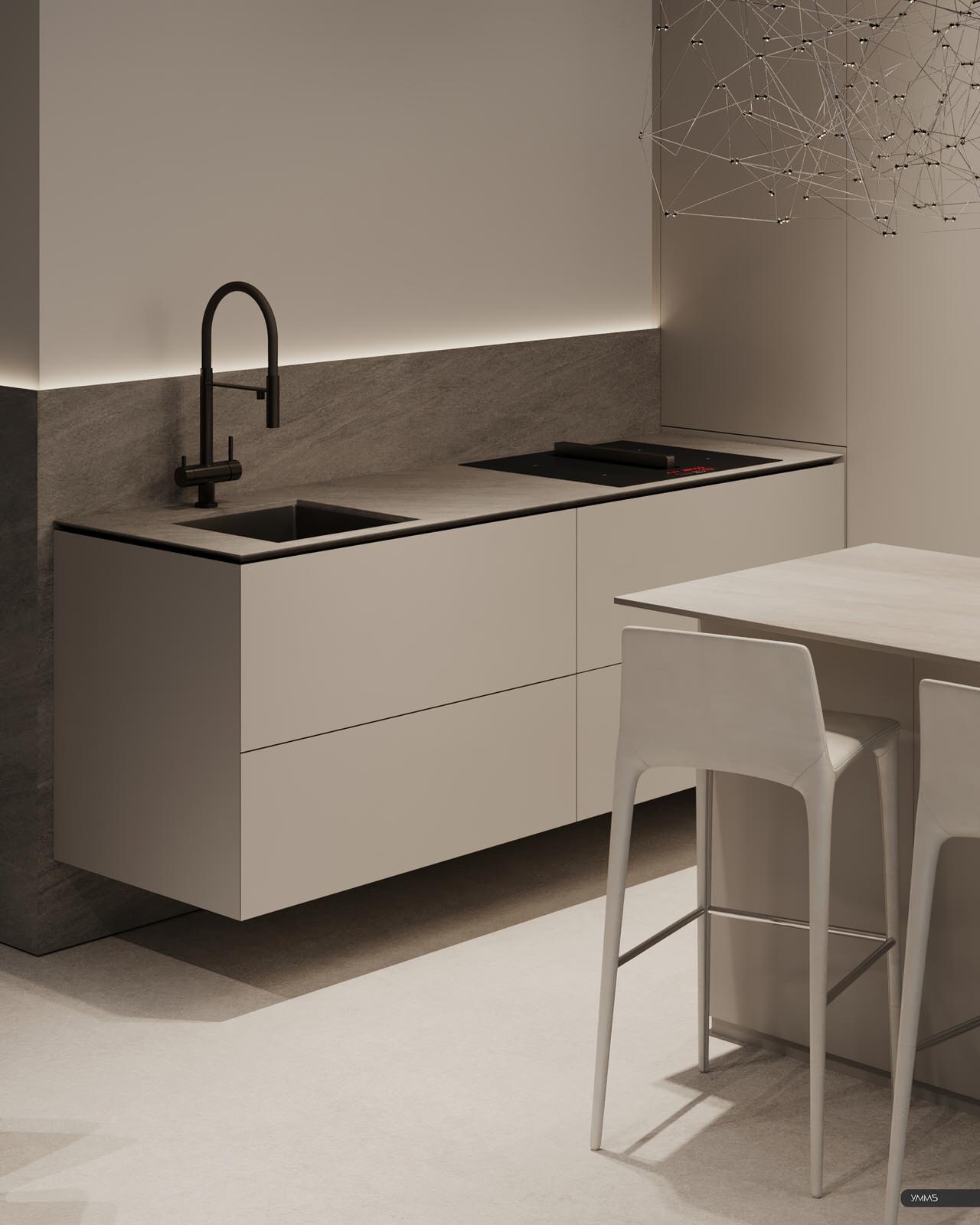 2322 М | Проект квартиры 104,8 м2 в ЖК на Дмитрия Донского, г. Калининград