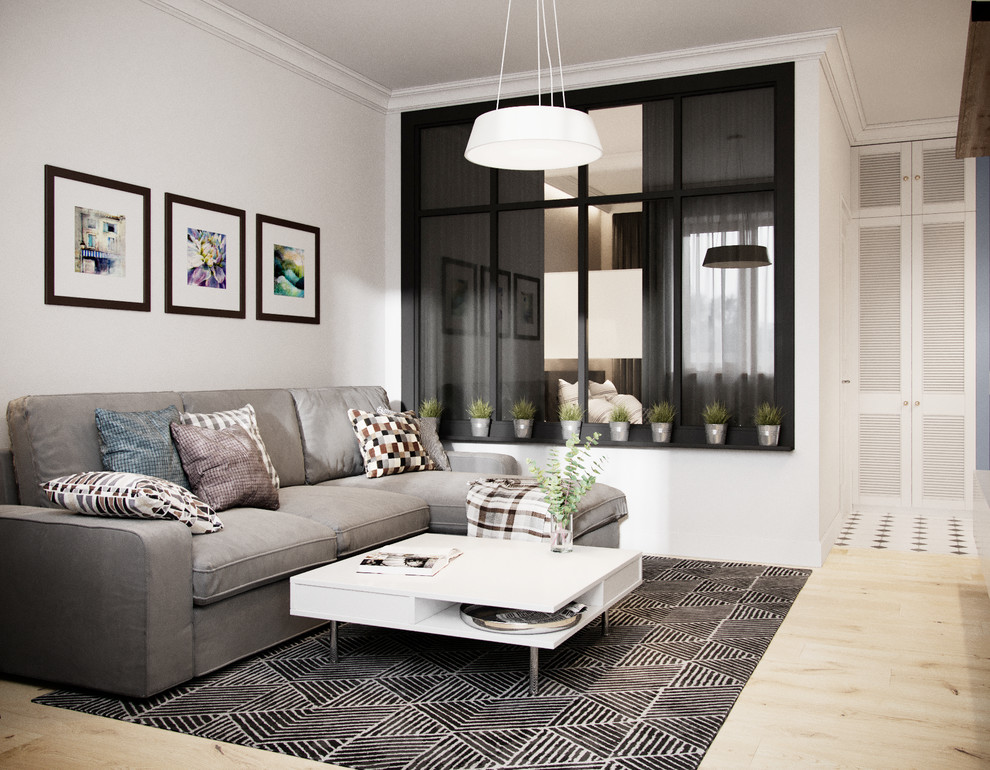 Скромные аппартаменты в скандинавском стиле