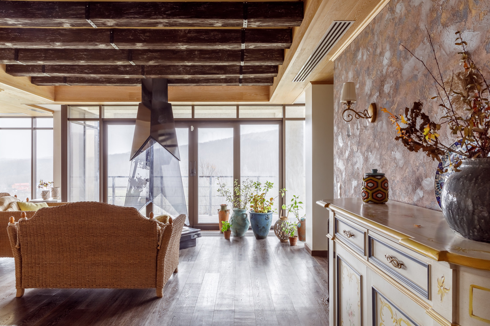 Загородный дом в горах