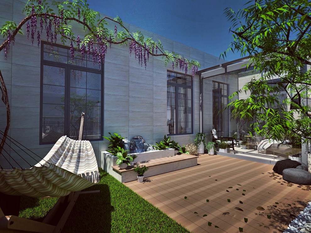 Терраса на крыше