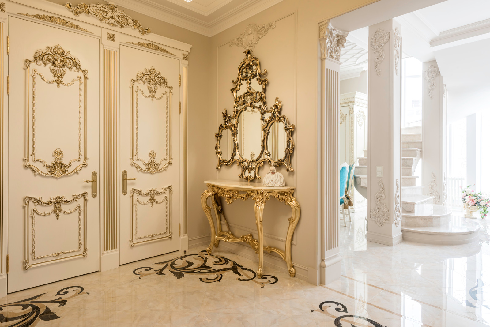 Обложка проекта: ЖК Рублевское предместье - двухуровневая квартира